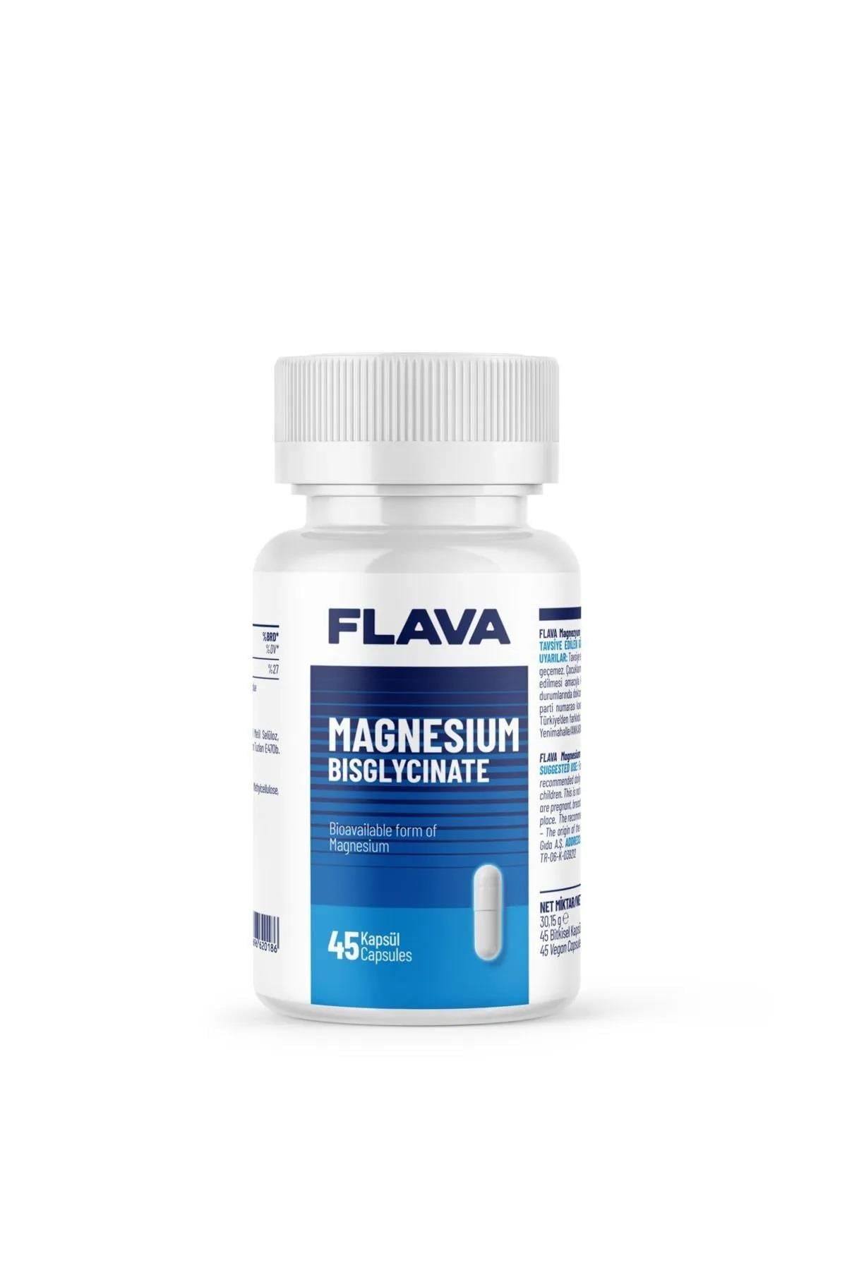 Flava Proteinocean Magnesium Bisglycinate 45 Kapsül-FLAVA