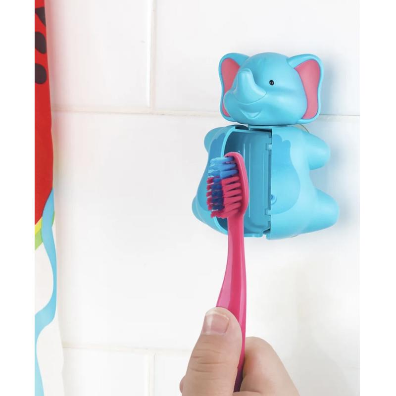 Flipper Hijyenik Diş Fırçası Kabı Fil-Rocs