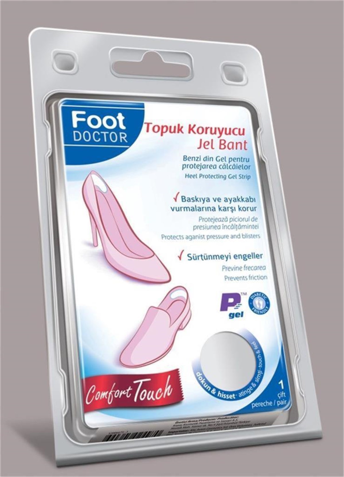 Foot Doctor Topuk Koruyucu Jel Bant 1 Çift