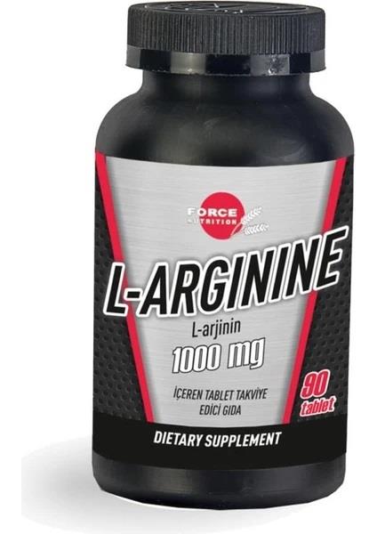 Force Nutrition L-Arginine 1000 mg 90 Tablet-FORCE NUTRITION