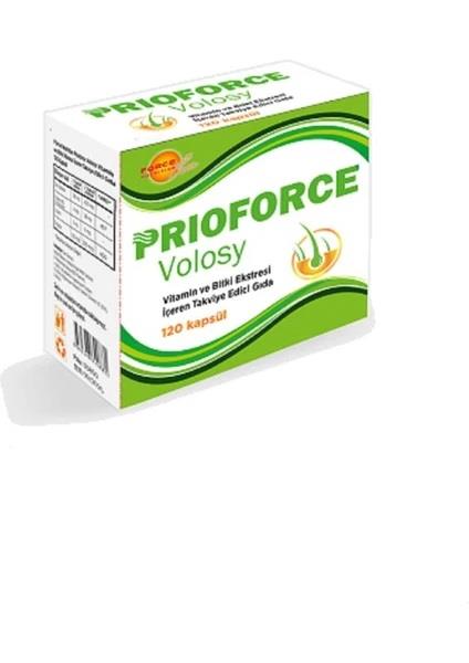 Force Nutrition Prioforce Volosy Saç Bakım İçin 120 Kapsül-FORCE NUTRITION