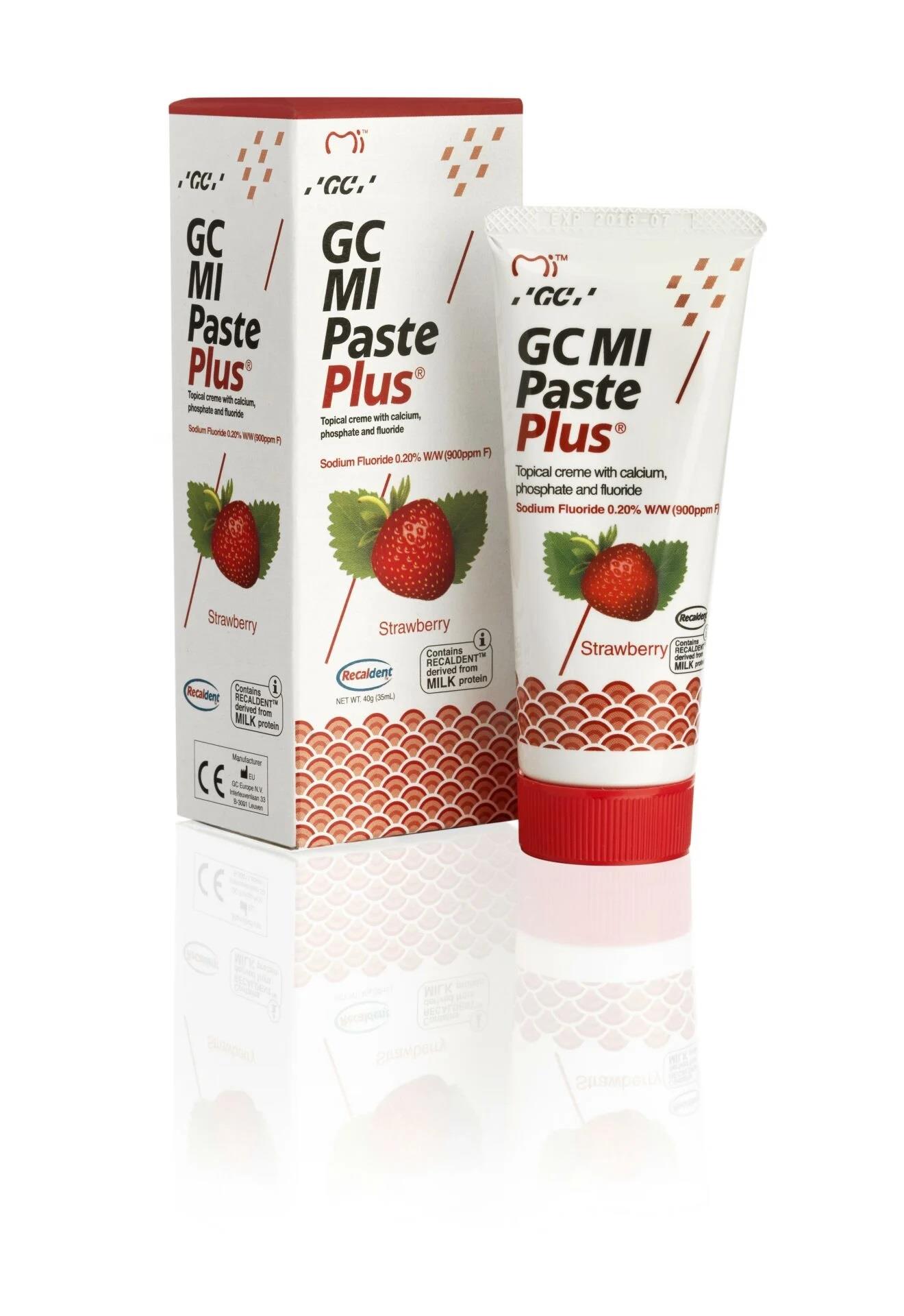GC Mi Paste Plus Çilek 40 gr-GC
