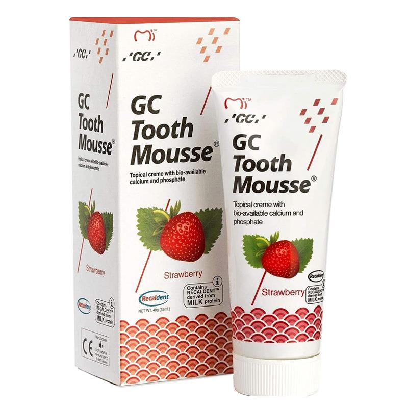 GC Tooth Mousse Diş Minesi Koruyucu Çilek 40 gr-GC