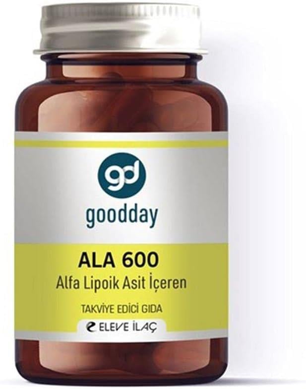 Goodday Alfa Lipoik Asit ALA600 60 Kapsül-GOODDAY