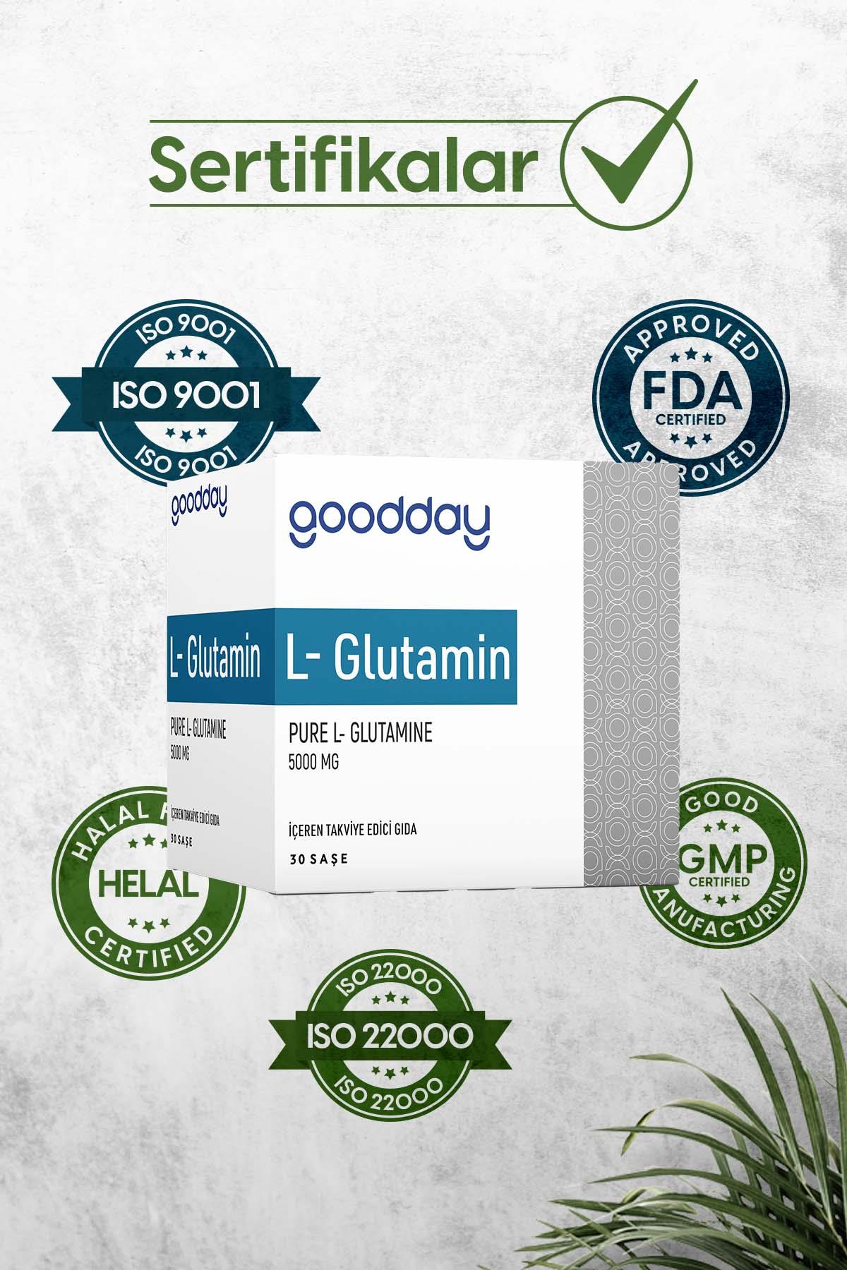 Goodday Pure L- Glutamin 30 Saşe-GOODDAY