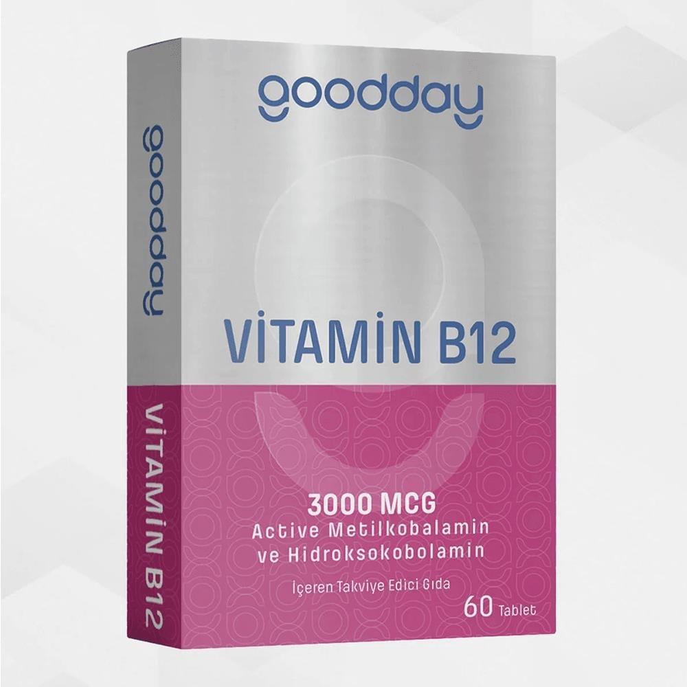 Goodday Vitamin B12 60 Tablet-GOODDAY