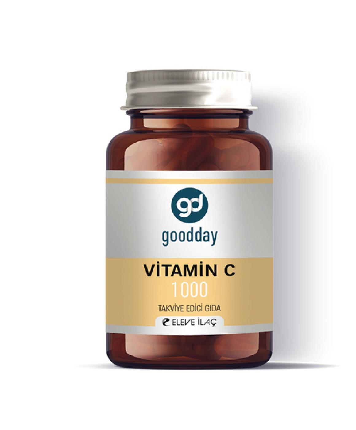 Goodday Vitamin C 1000 Mg 60 Kapsül-GOODDAY