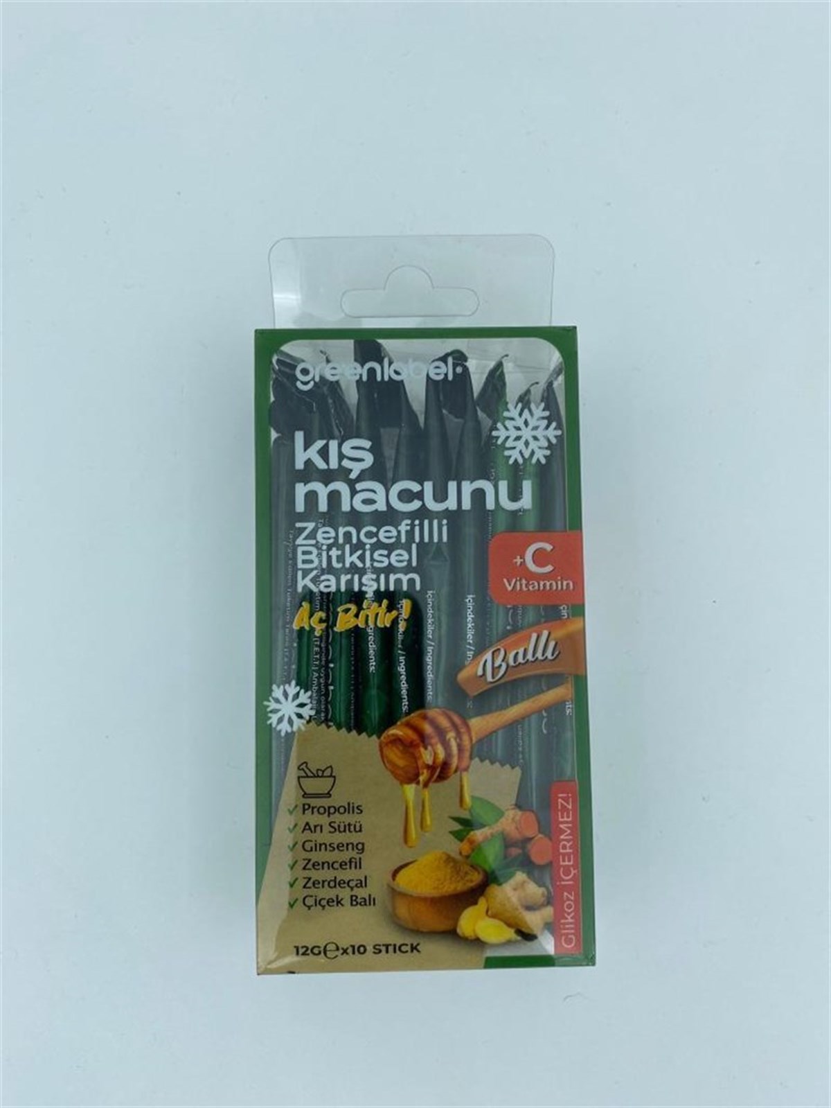 Green Label Kış Macunu 10 gr 10 Stick