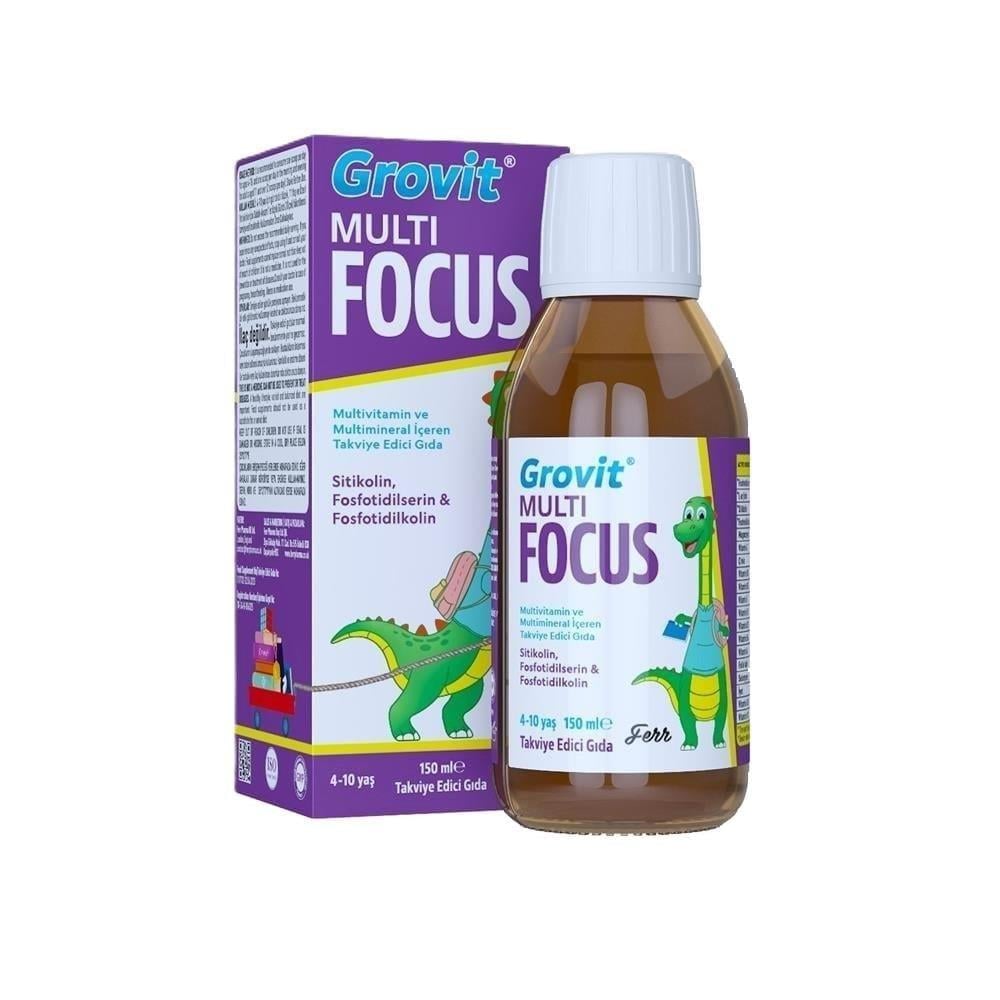 Grovit Multi Focus Şurup 150 ml-Grovit
