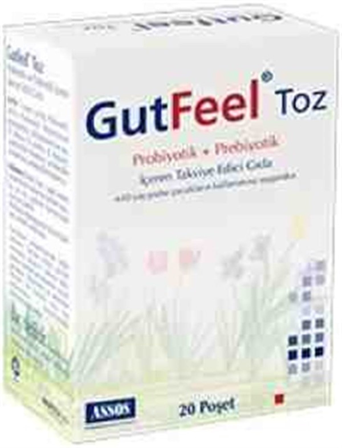 Gut Feel Probiotik + Prebiotik Toz 20 Poşet