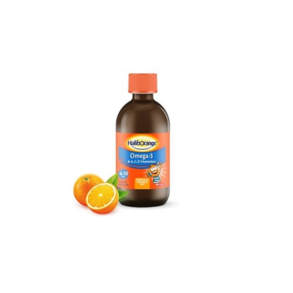 Haliborange Omega 3 & A,C,D Vitaminleri Portakal Aromalı Şurup 300 ml