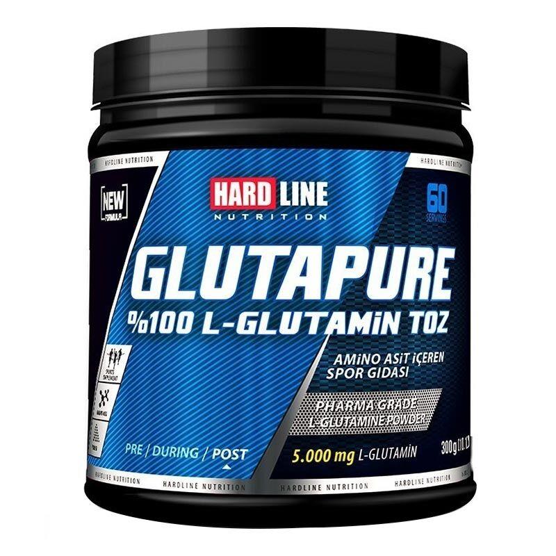 Hardline Nutrition Glutapure Aromasız 300 gr-HARDLINE