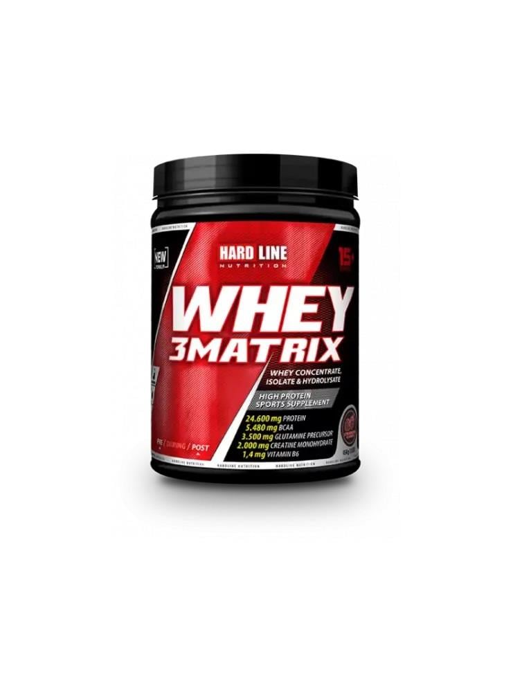 Hardline Whey 3 Matrix Çilekli 454 gr-HARDLINE