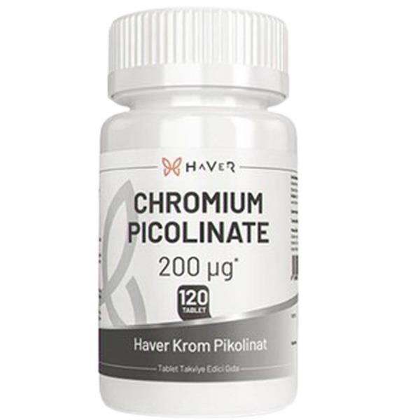 Haver Chromium Picolinate 200 mcg 120 Tablet-Haver