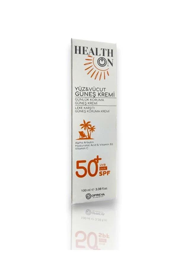 Health On Güneş Kremi SPF50 100 ml-Health On