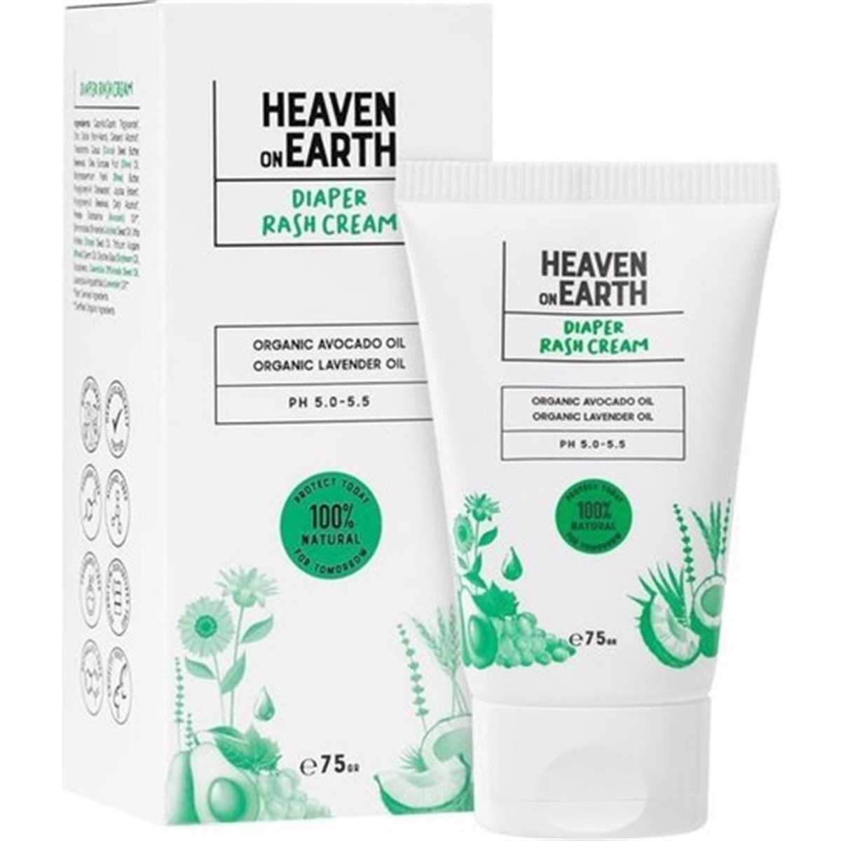 Heaven On Earth Doğal Pişik Önlemeye Yardımcı Krem 75 ml
