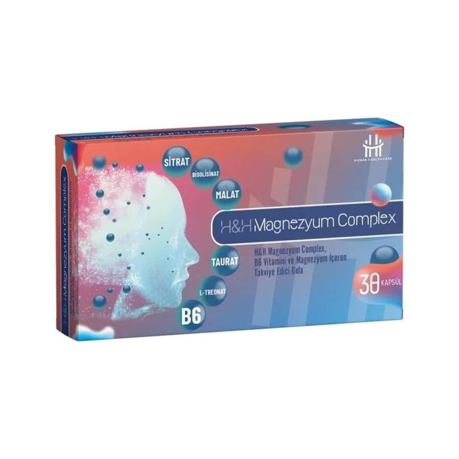 H&H Care H&H Magnezyum Complex 30 Kapsül-H&H Care