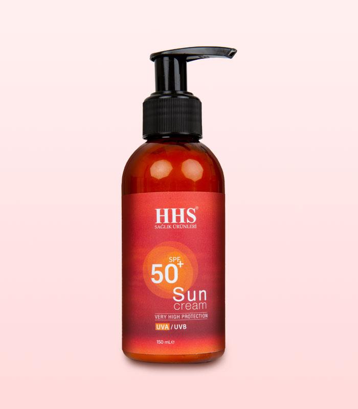 HHS Bitkisel Güneş Kremi SPF50 150 ml-HHS