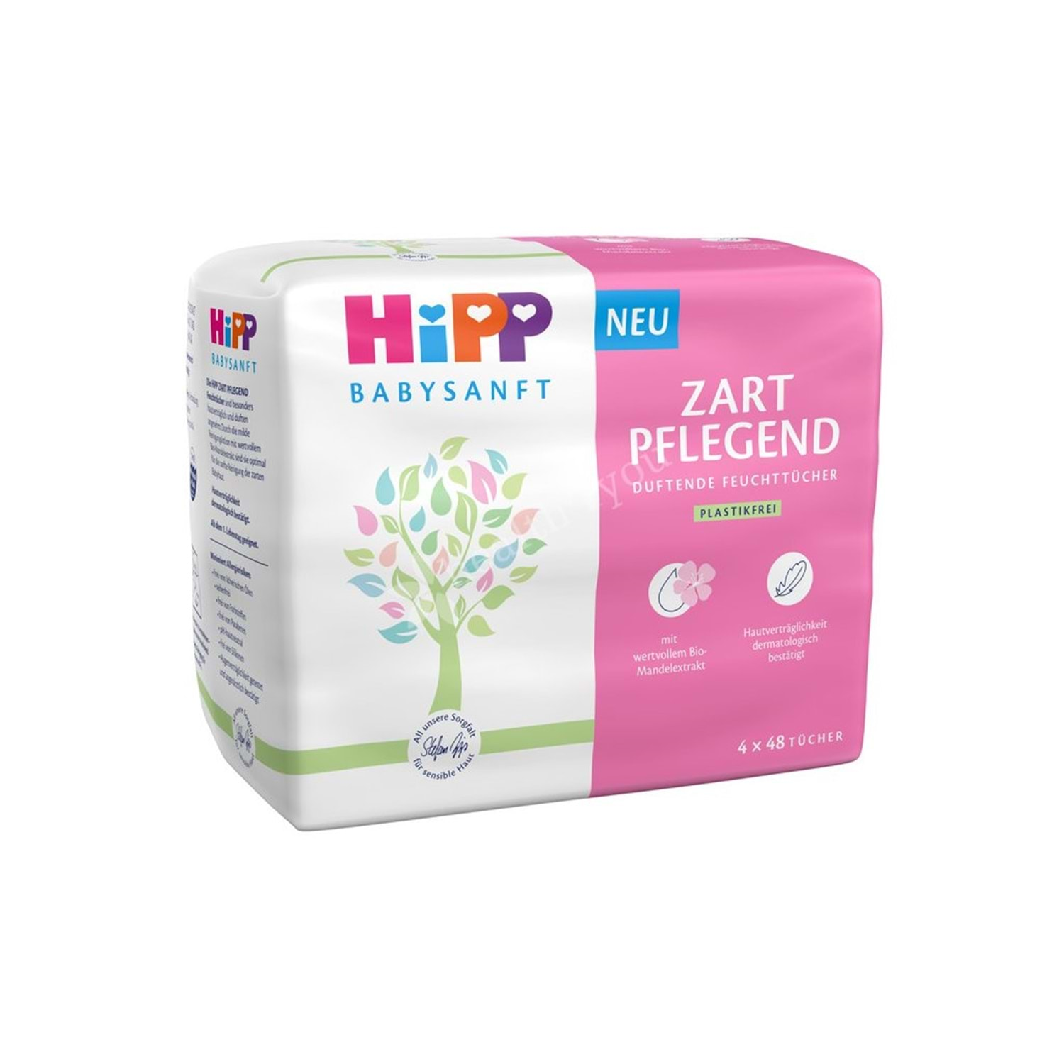 Hipp Babysanft Islak Mendil Nazik Bakım 4 x 48 Adet-Hipp