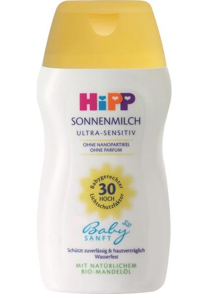 Hipp Çocuk Güneş Sütü Babysanft SPF30 50 ml-Hipp