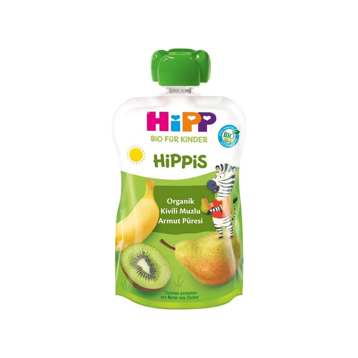 Hipp Organik Kivili Muzlu Armut Püresi 100 gr-Hipp