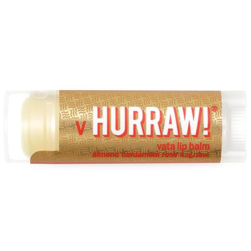 Hurraw Lip Balm Almond Cardomom Rose-Hurraw