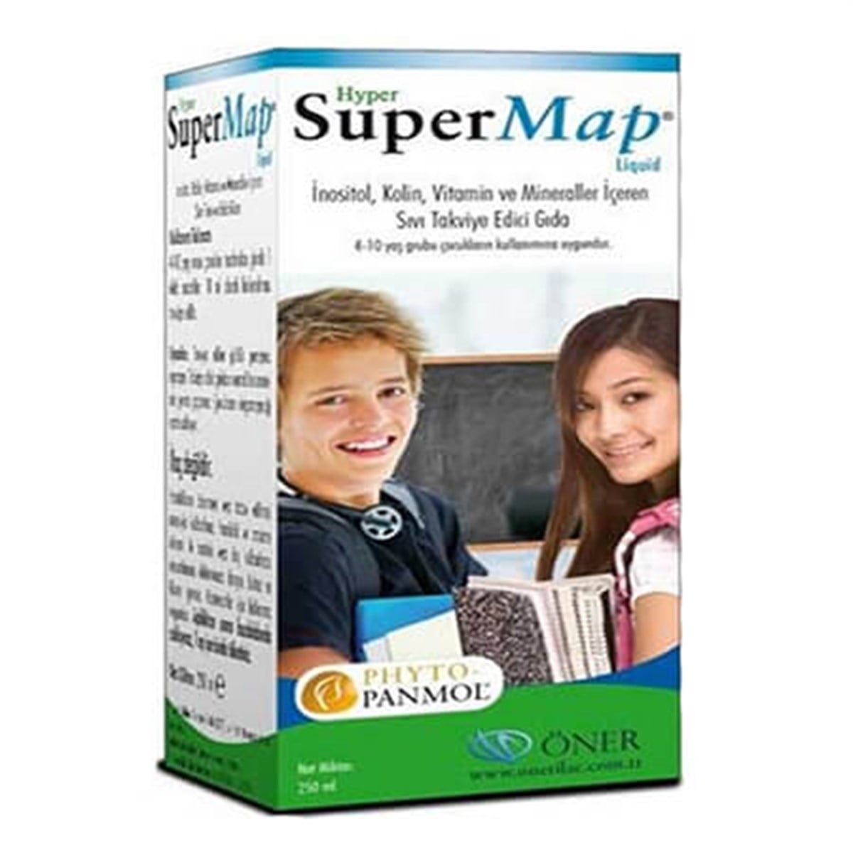 Hyper SuperMap İnositol Kolin Multivitamin Şurup 250 Ml-Hiperfarma