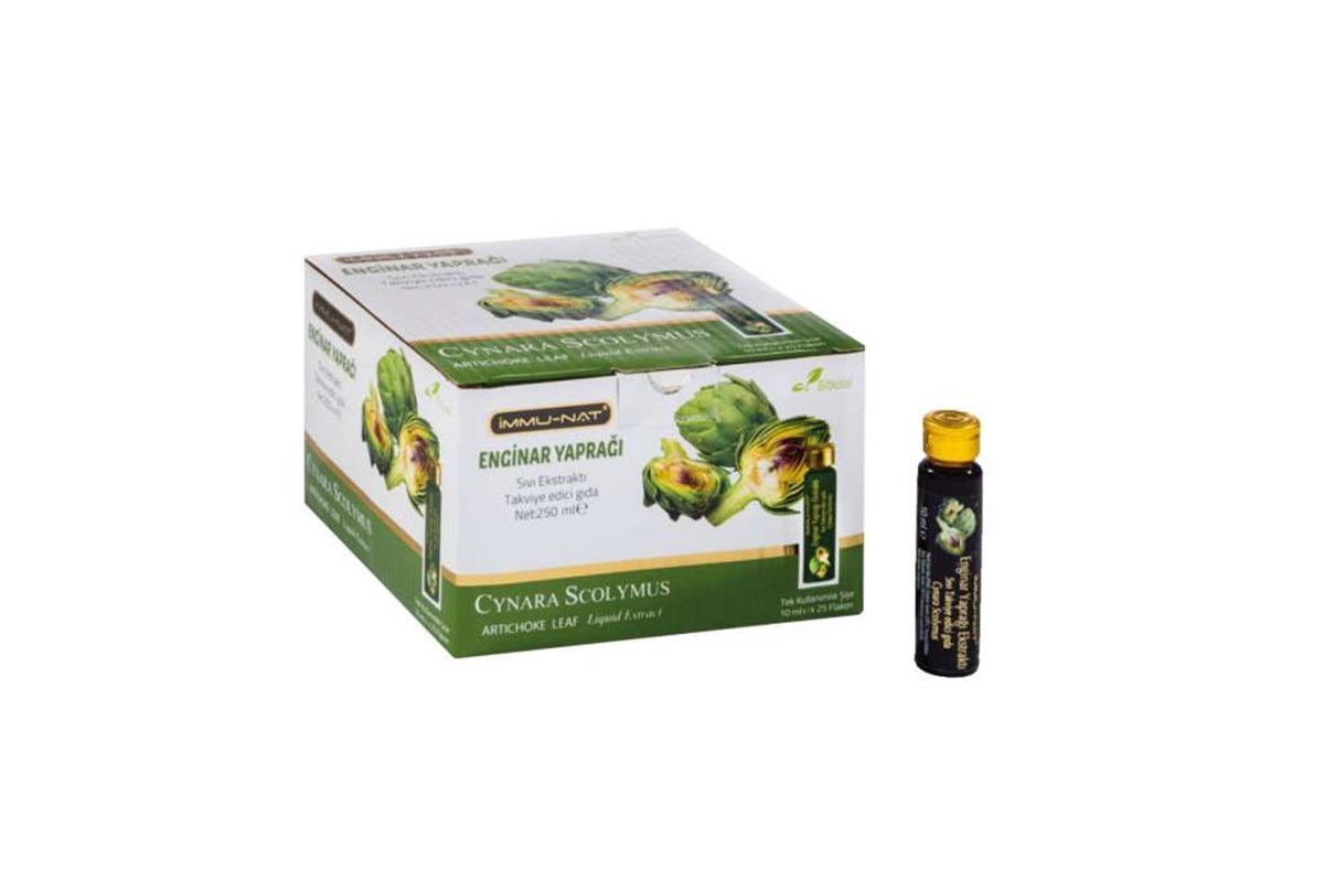 İmmu-Nat Enginar Yaprağı 250 ml  Flakon