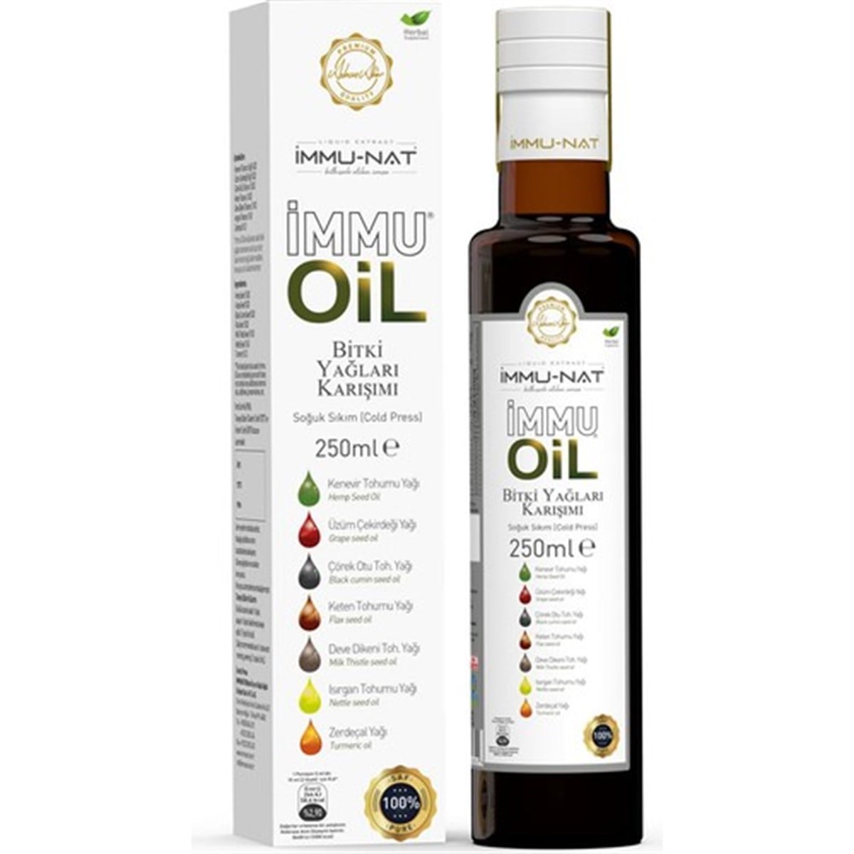 İmmu-Nat İmmu Oil Karışım Yağı 250 ml