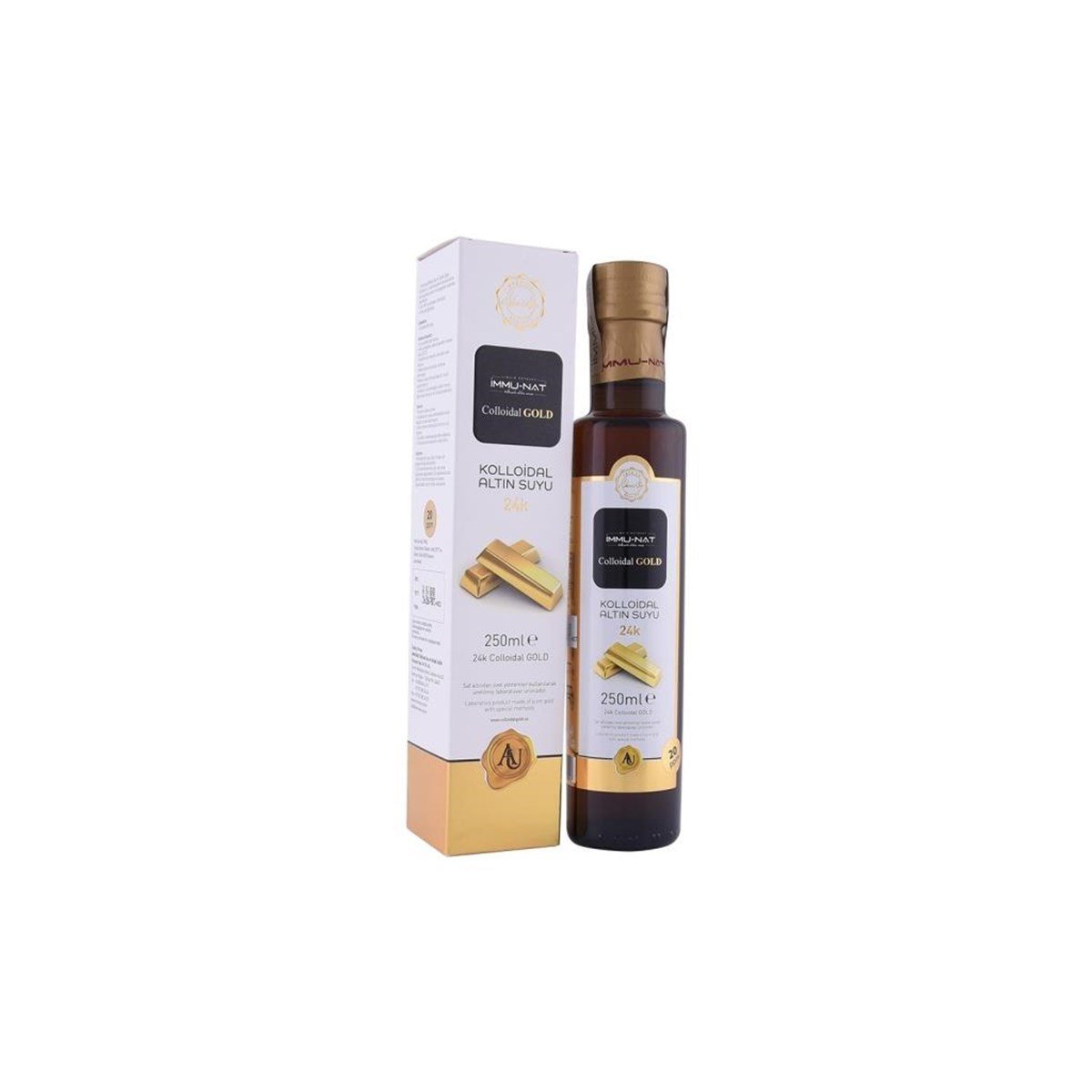 İmmu-Nat İmmunat Colloidal Altın Suyu 20 PPM 250 ml
