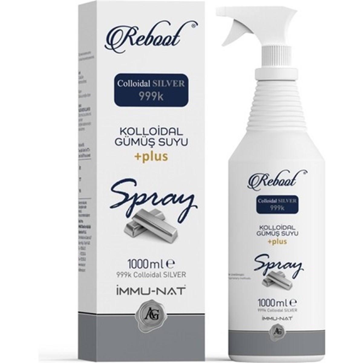 İmmu-Nat Reboot Colloidal Silver Dezenfektan 1000 ml