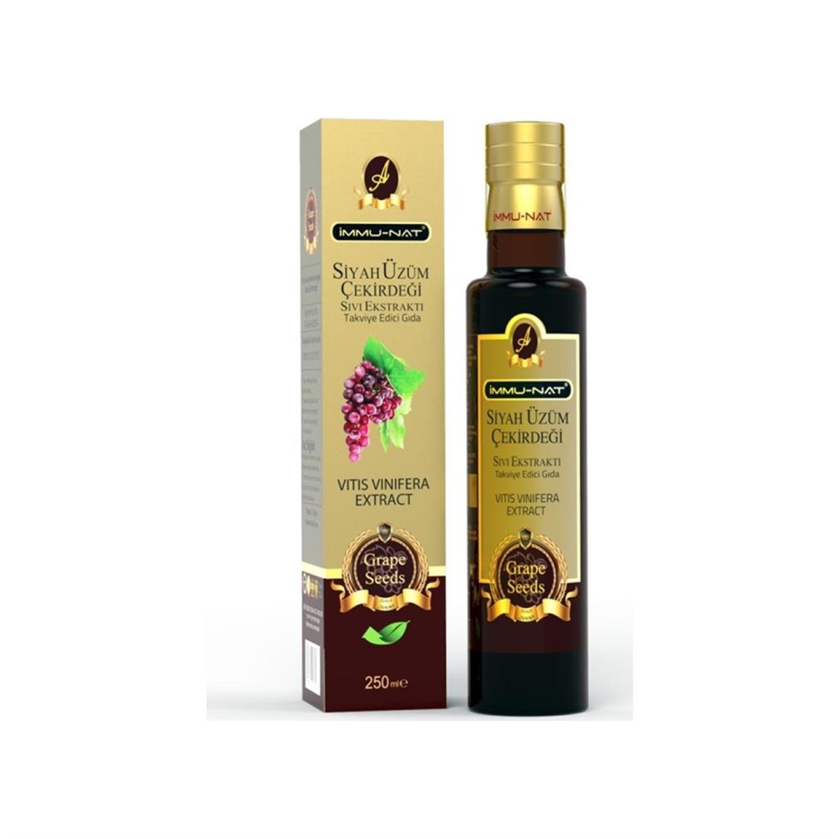 İmmu-Nat Siyah Üzüm Çekirdeği Ekstraktı 250 ml