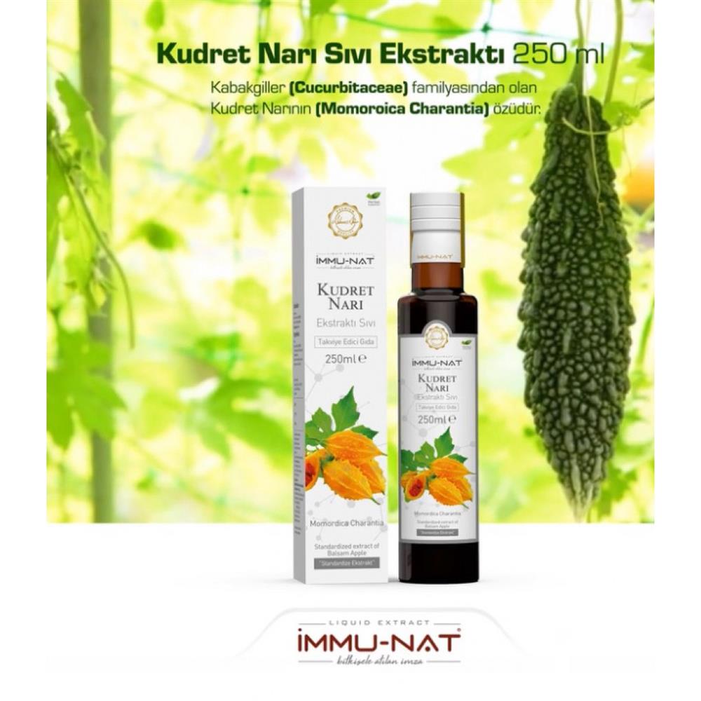 İmmunat Kudret Narı Ekstraktı 250 ml İmmu-Nat-İmmu-Nat