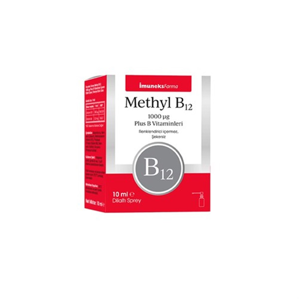 Imuneks Farma B12 Sprey 1,000 mcg 10 ml