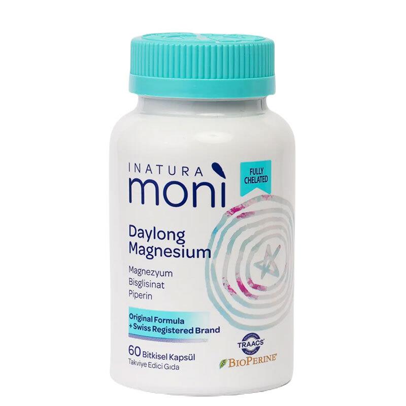 İnatura Moni Daylong Magnesium 60 Kapsül-Inatura moni