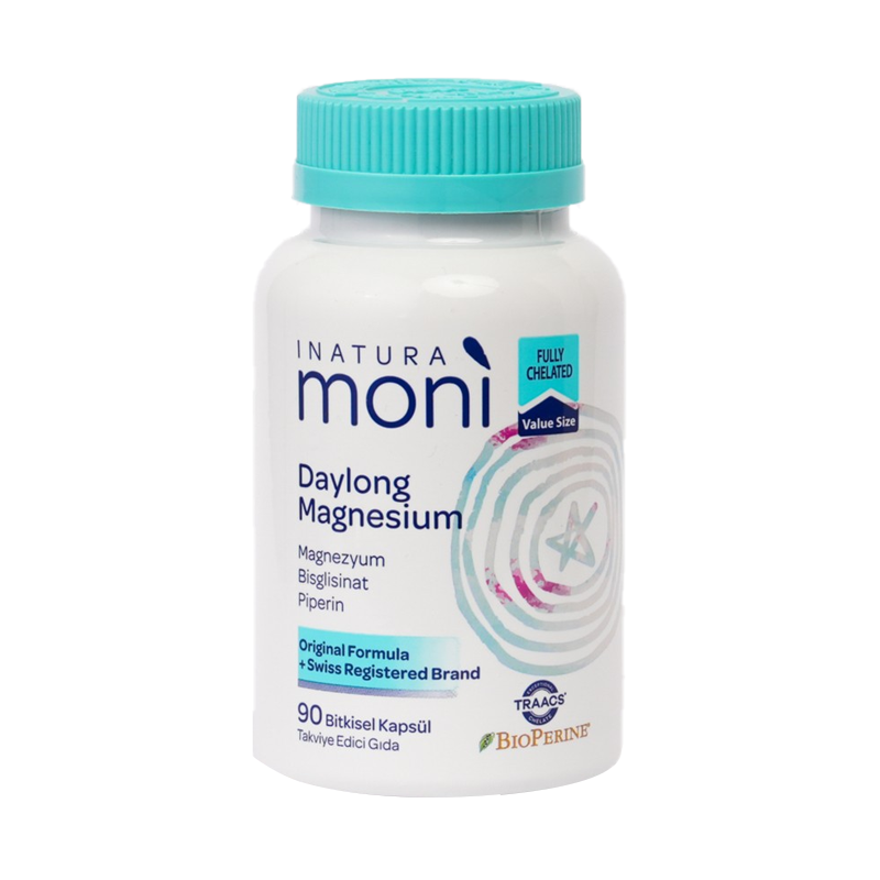 İnatura Moni Daylong Magnesium 90 Kapsül-Inatura moni
