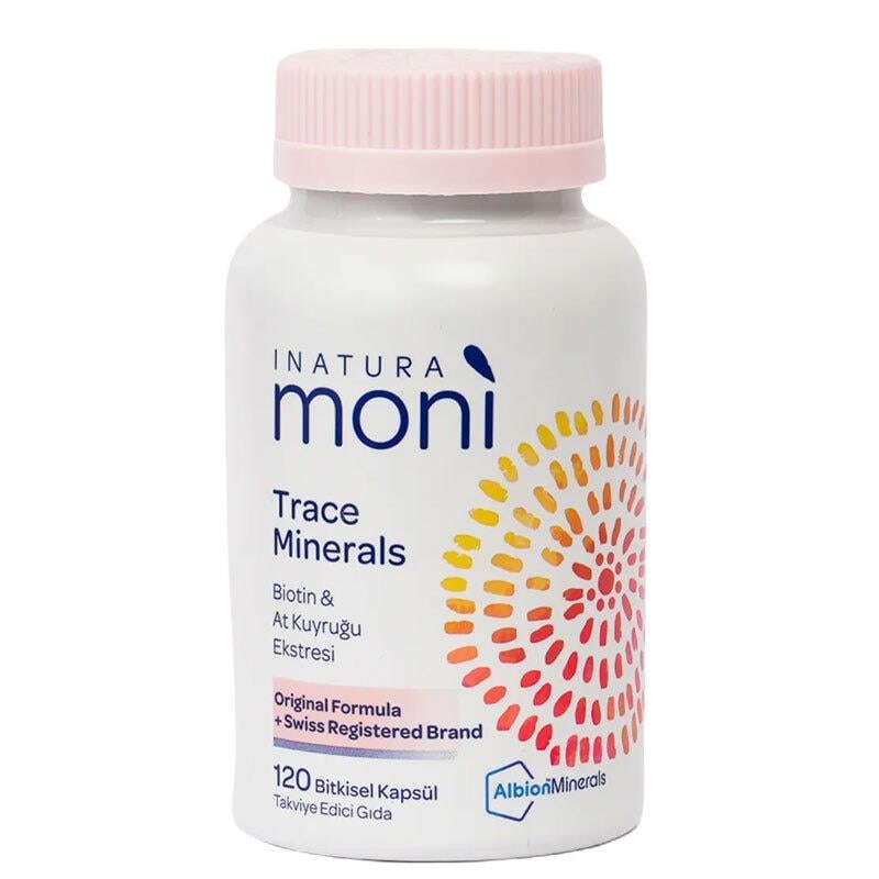 İnatura Moni Trace Minerals 120 Kapsül-Inatura moni