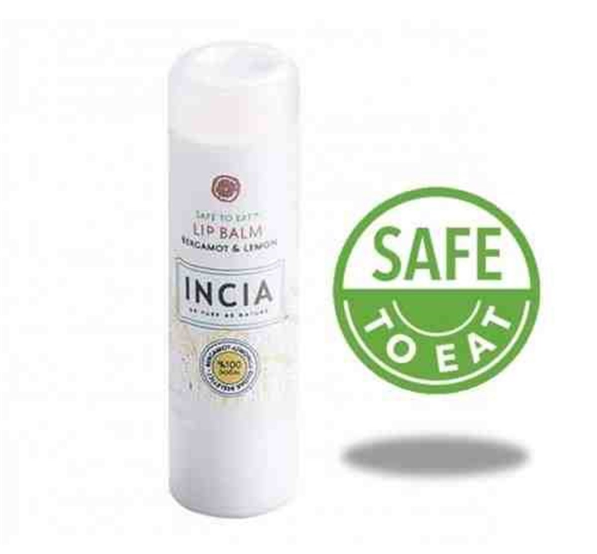 INCIA Doğal Bergamot & Limonlu Dudak Besleyici 6gr