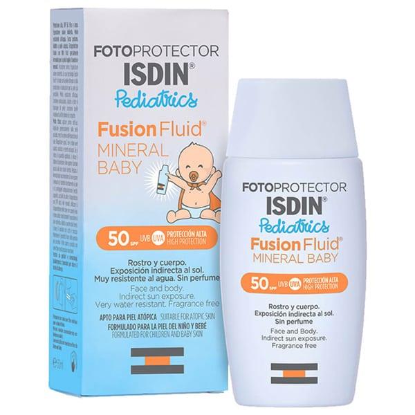 Isdin Photoprotector Pediatrics Fusion Fluid Mineral Baby Spf50 50 ml-Isdin