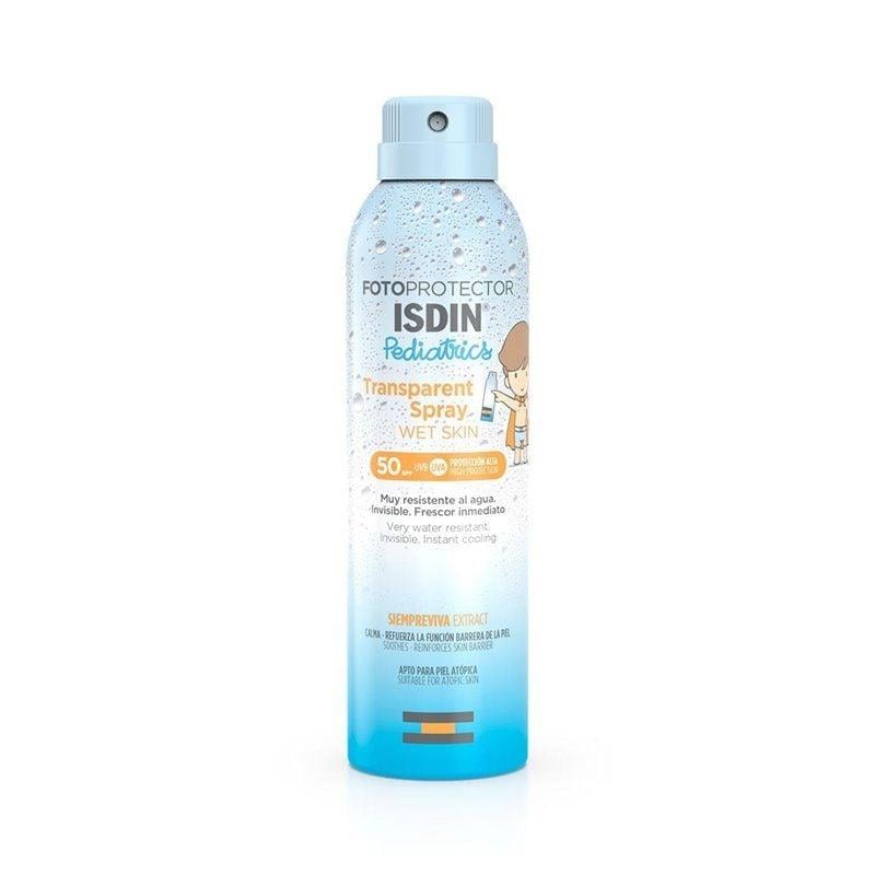 Isdin Photoprotector Pediatrics Transparent Spray Wet Skin Spf50 250 ml-Isdin