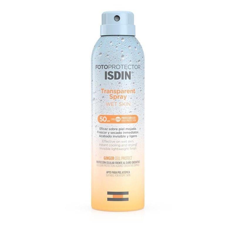 Isdin Photoprotector Transparent Spray Wet Skin Güneş Koruyucu Spf50 250 ml-Isdin