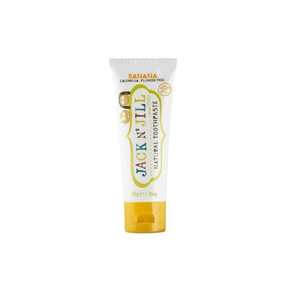 Jack N' Jill Kids Doğal Diş Macunu Muz Aromalı 50 gr-Jack N' Jill