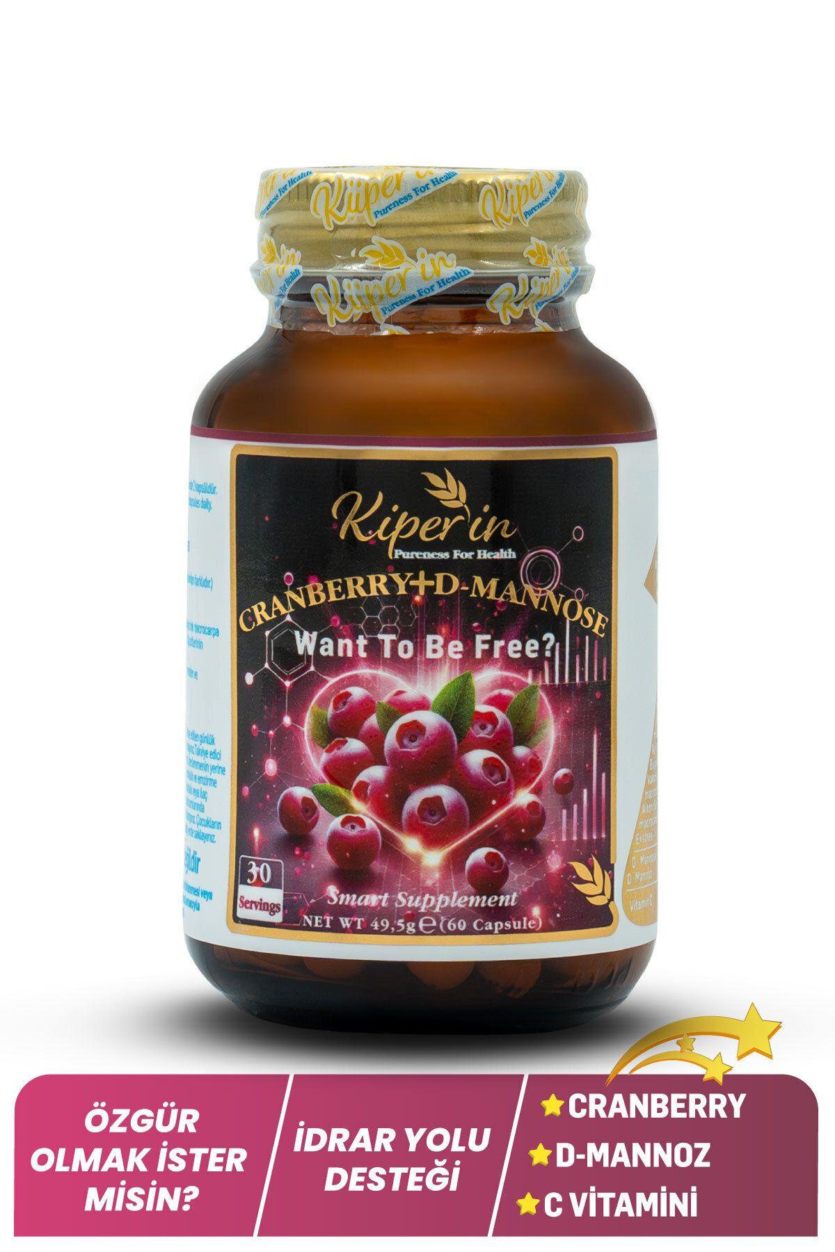 Kiperin Cranberry D-Mannoz 60 Kapsül-Kiperin