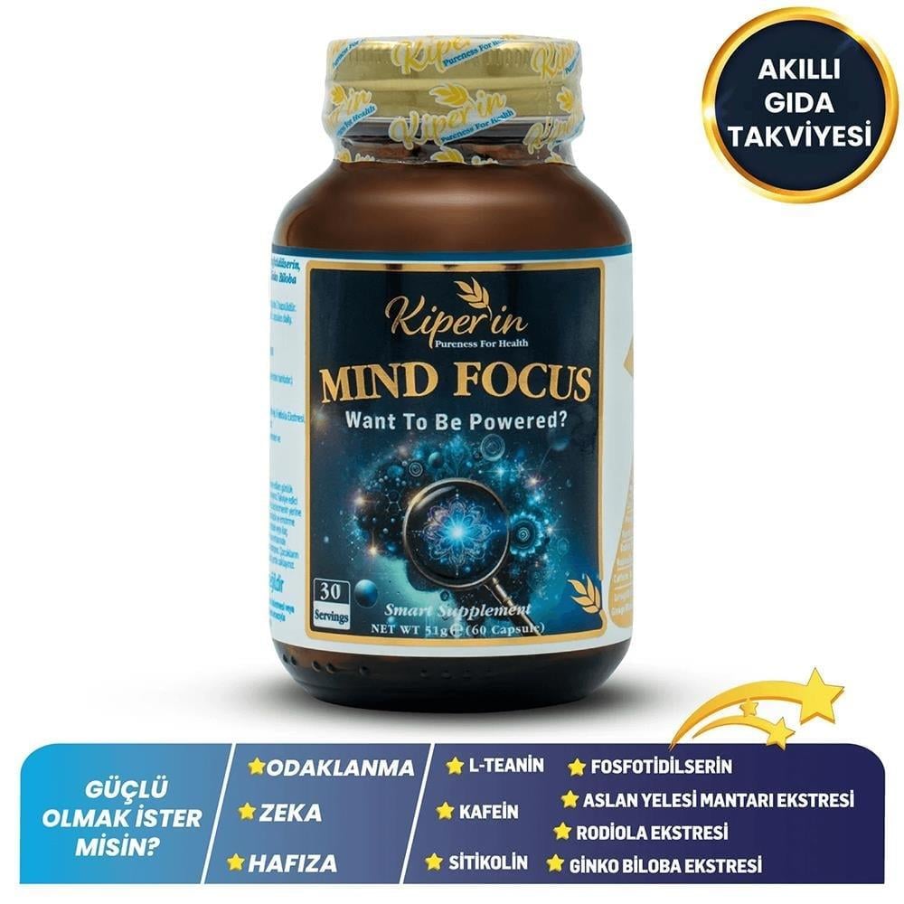 Kiperin Mind Focus 60 Kapsül-Kiperin