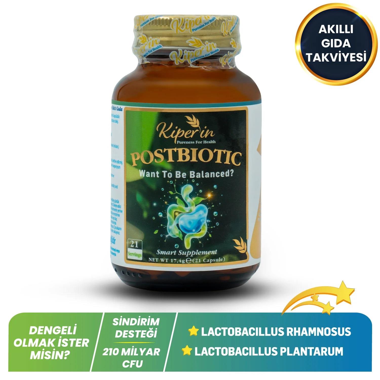 Kiperin Postbiyotik 21 Kapsül-Kiperin