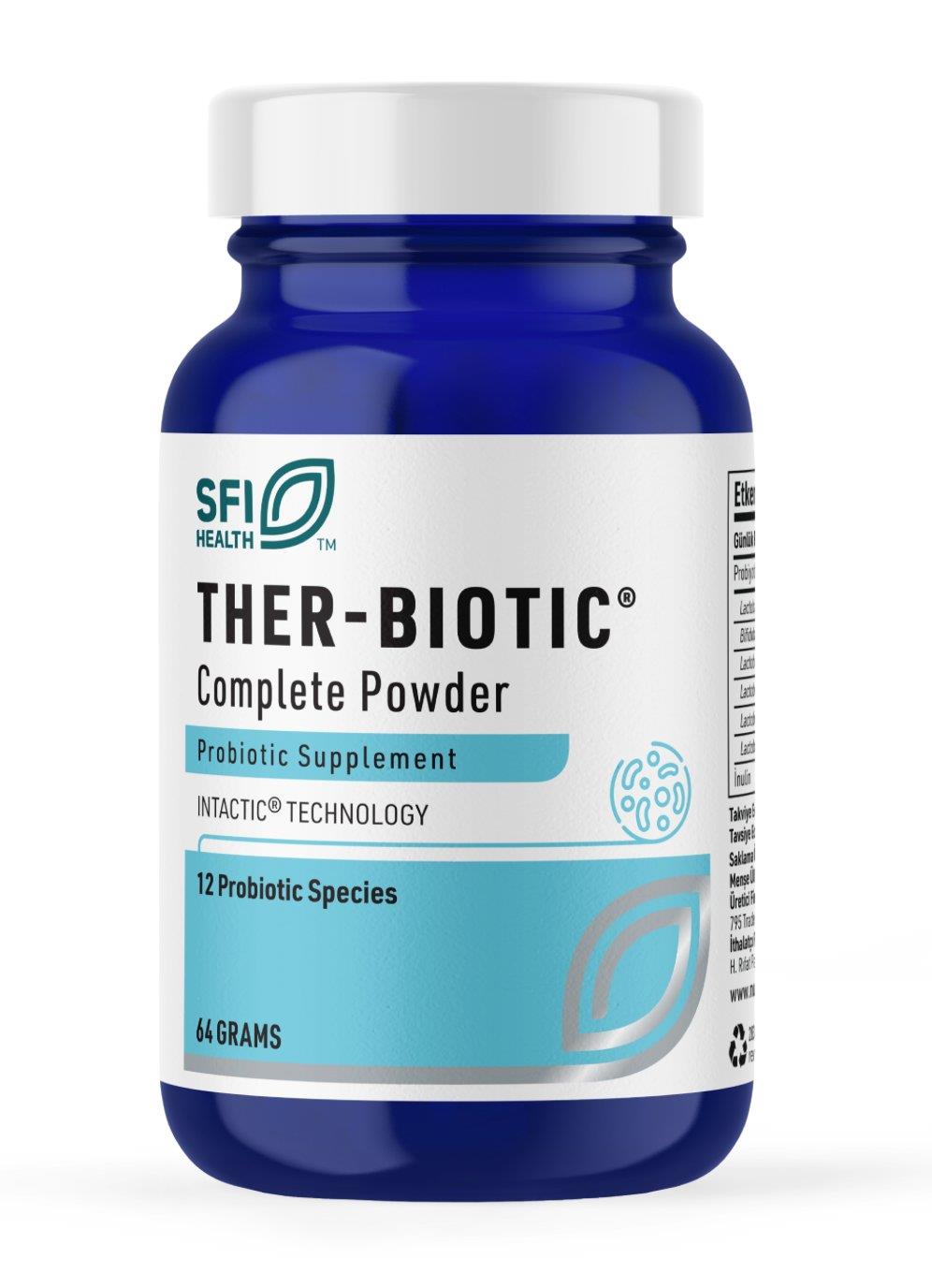 Klaire Labs Ther Biotic Complete Powder 64 gr-KLAIRE LABS