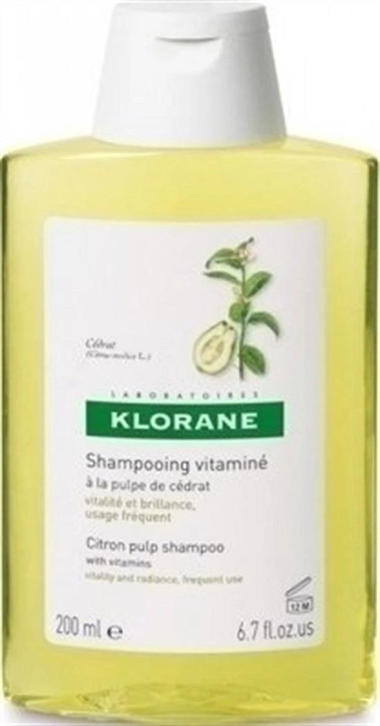 Klorane Cedrat Turunçgiller Ekstresi İçeren Mat ve Cansız Saçlar İçin Şampuan 200 ml-Klorane