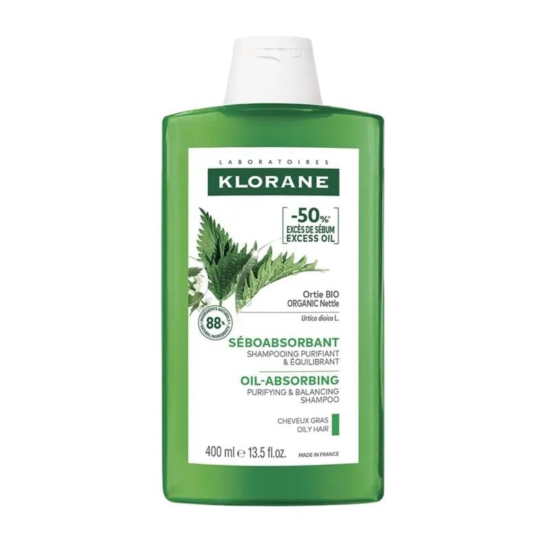 Klorane Isırgan Otu İçerikli Yağ Dengeleyici Şampuan 400 ml-Klorane