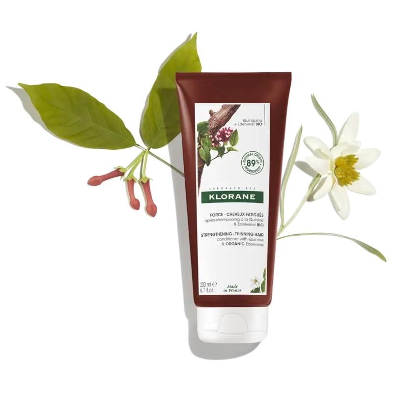 Klorane Kinin ve Organik Aşk Çiçeği Özlü Güçlendirici Saç Kremi 200 ml-Klorane