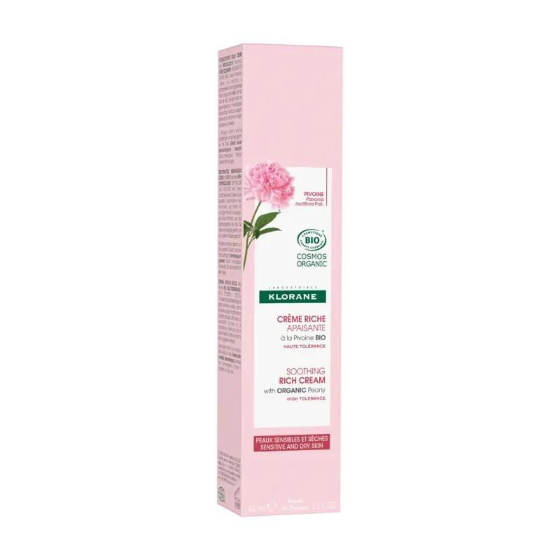 Klorane Şakayık Özlü Yatıştırıcı Hassas Cilt Krem 40 ml-Klorane